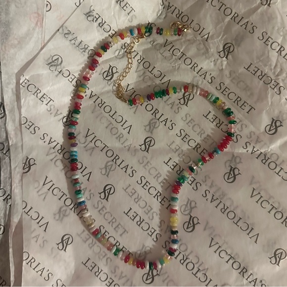 NEW Colorful Gemstone Natural Stone Beaded Adjustable Choker Necklace Gold - Picture 12 of 14